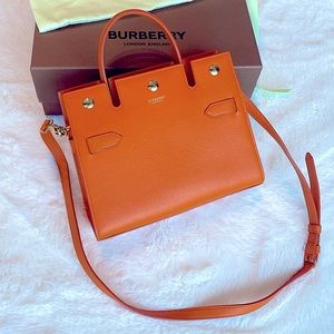 Burberry crossbody bag/mini tote! (Nearly New!)